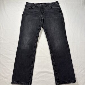 JEANS‎ SKINNY TAPERED Joe's WOMENS 29 Black Wash Stretch  Dark